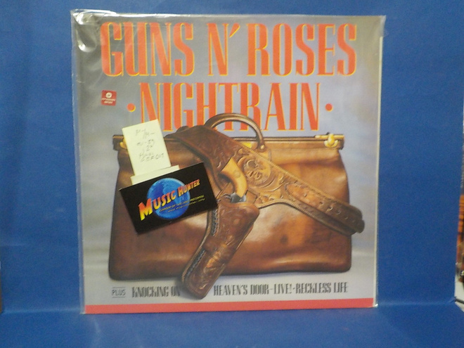 GUNS N ROSES - NIGHTRAIN M-/M- EU -89 12" MAXI LP