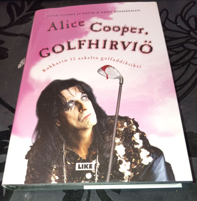 Kirja Alice Cooper Golfhirviö