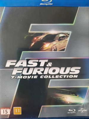 FAST & FURIOUS 7 - MOVIE COLLECTION  BLU-RAY