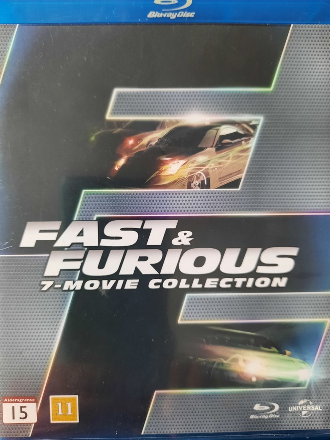 FAST & FURIOUS 7 - MOVIE COLLECTION  BLU-RAY