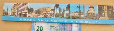 VANHA Tulitikku Vihko Mikkeli Onks Mikkeliin Mänijöita KOMEA