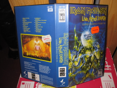 Iron Maiden - Live After Death VHS