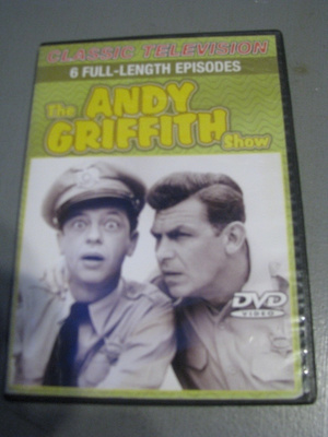 ANDY GRIFFITH SHOW ( 6 täyspitkää episodia )