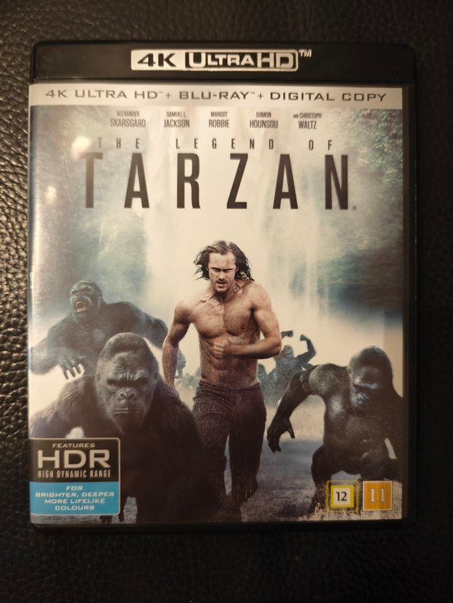 Legend Of Tarzan (2016) 4K Ultra HD + Blu-ray