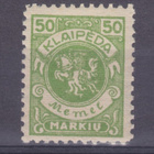 Saksa reich Memel 1923  Mi 145 postituoreena. - pikkukuva 1