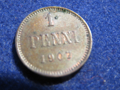 1 penni 1907