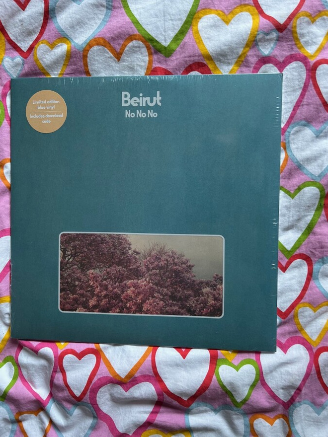 BEIRUT: NO NO NO LTD EDIT SININEN LP *UUSI*