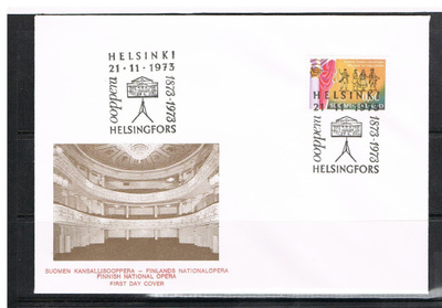 1973  Kansallisooppera FDC