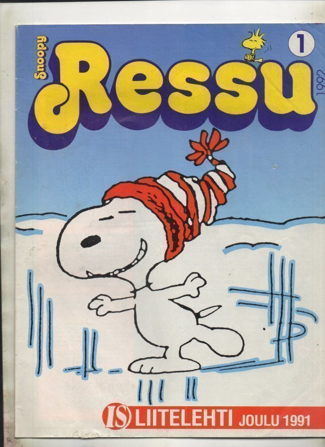 Ressu n:o 1 1992  IS Liitelehti Joulu 1991