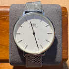 Daniel Wellington Classic Petite Sterling white 32mm DW00100 - pikkukuva 1