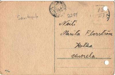 NUMEROLEIMA 2284 (SAVITAIPALE)-KOTKA