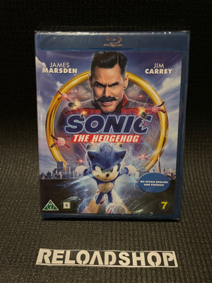 Sonic the Hedgehog (2020) BLU-RAY - UUSI