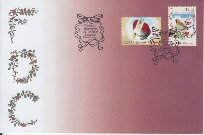FDC 2006 joulumerkit.