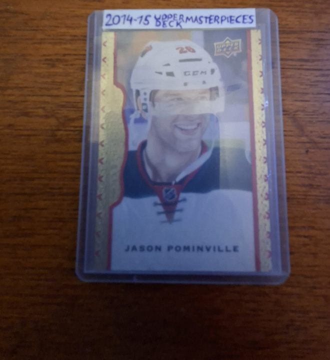 2014-15 Upper Deck Masterpieces -Framed Red Cloth