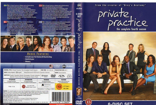 Private Practice 4 Kausi	(11 004)	k	-FI-	DVD	nordic,	(6)		20