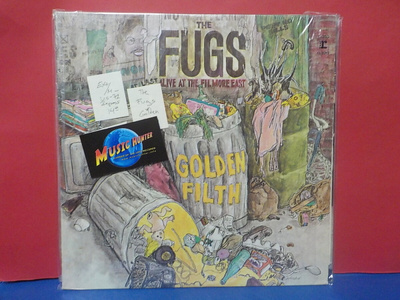 THE FUGS - GOLDEN FILTH EX+/M- U.S -72 REPRESS LP