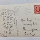 VANHA Kortti Laiva Arcturus SHO Kulk Englanti - Suomi 1935 - pikkukuva 2