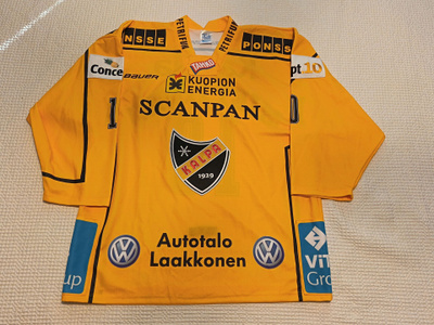 Tommi Miettinen KalPa game worn pelipaita