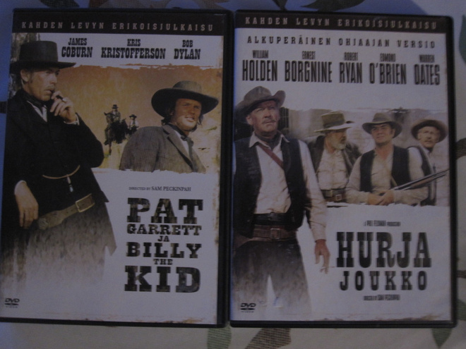 Pat Garrett ja Billy the Kid ja Hurja joukko DVD