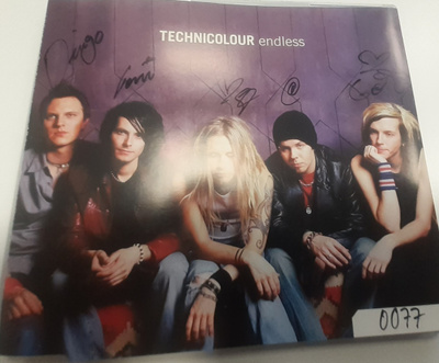 Technicolour - Endless (CD) VG++!! Nimmarit!