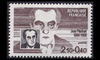 Ranska 2470 ** Jean Paulhan (1984)