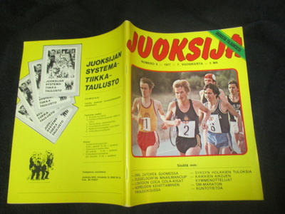 JUOKSIJA 9 / 1977 ( erinomaisen kuntoinen lehti !!