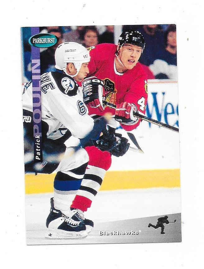 1994-95 Parkhurst #SE32 Patrick Poulin , Chicago Blackhawks
