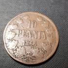 10 penniä 1866 kl 4 - pikkukuva 1