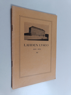 Lahden lyseo XI : 1931-1932