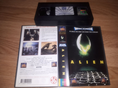 Alien vhs Widescreen