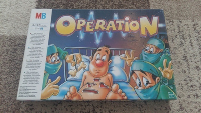 Operation - lautapeli, hyväkuntoinen