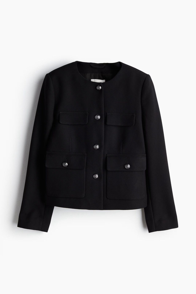 H&M Chanel-tyylinen jakku, uusi, M
