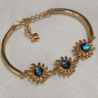 Upea 18k kullattu Kanadalainen rannekoru Gold plated Vintage - pikkukuva 2