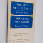 Thornton Wilder ym. : The Skin of Our Teeth ; The Glass M... - pikkukuva 1