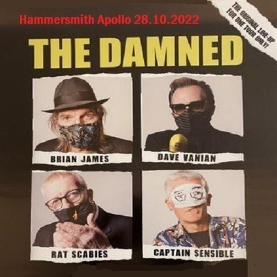 THE DAMNED hammersmith apollo 28.10.2022