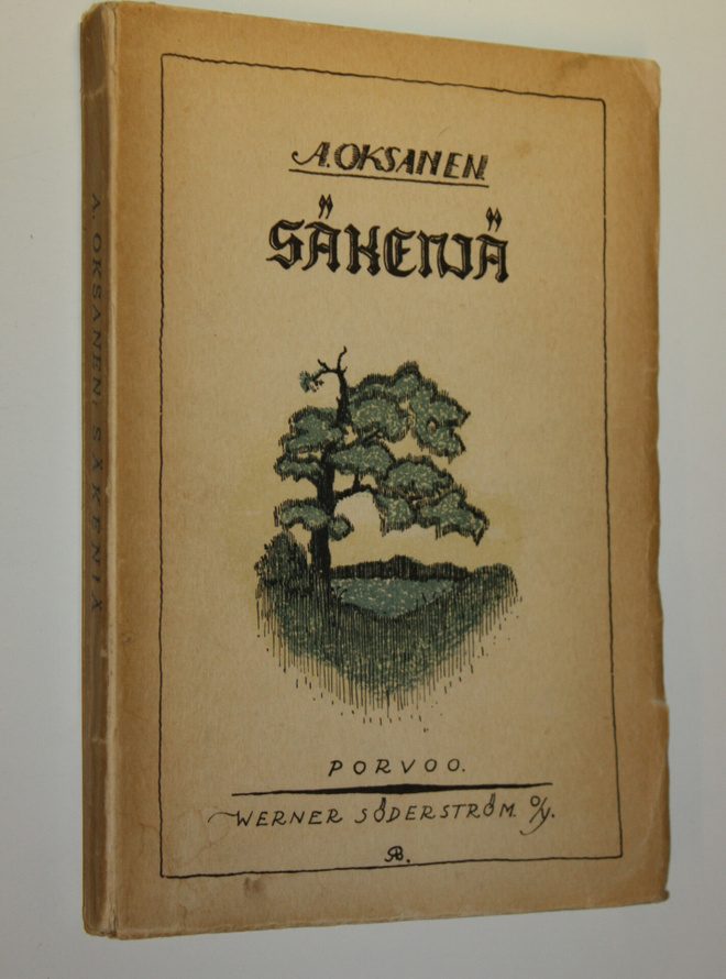 August Ahlqvist : Säkeniä : kokous runoelmia, joiden teki...