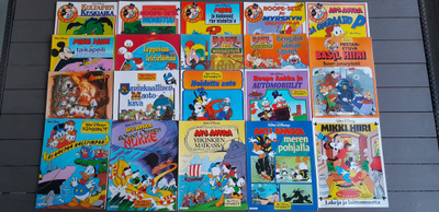 Walt Disneyn Klassikot + Mikin Mainiot 19 kpl (1986-1991)
