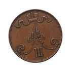5 penniä 1889- hyväkuntoinen! - pikkukuva 2