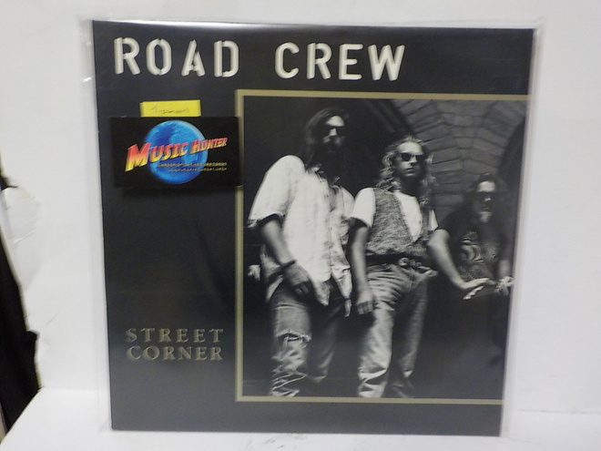 ROAD CREW - STREET CORNER M-/M- SUOMI 1992 LP +