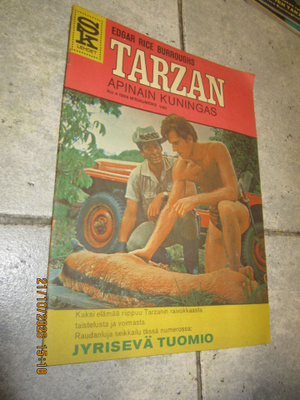 Tarzan, apinain kuningas nro 4 / 1968 sarjakuvalehti