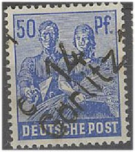 Saksa venäl.miehitys Mi 178 II ++ (sign. Dr Herbst)