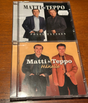 Matti & Teppo, NIMMARIT, Hänelle + Pöytä täyteen, 2xCD LOT