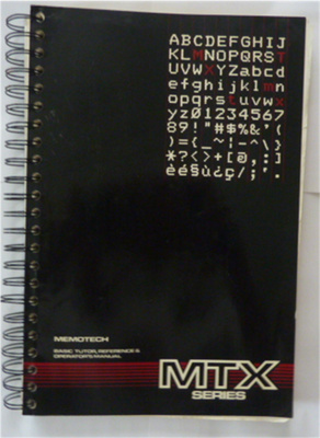 Memotech MTX Series Reference Manual (suomenkielinen)