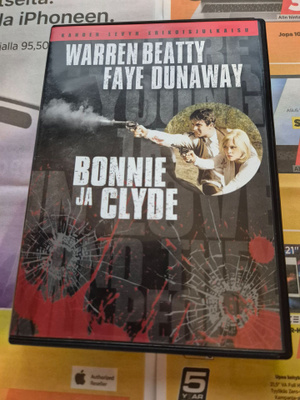 Bonnie ja clyde dvd