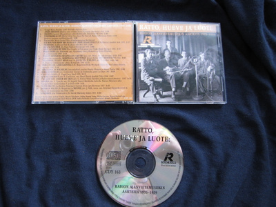RATTO,HUAVE JA LUOTE RADION AJNAVIETEMUSIIKIN AARTEITA 1935-