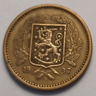 Alumiinipronssi 20 markka vuodelta 1937. - pikkukuva 2