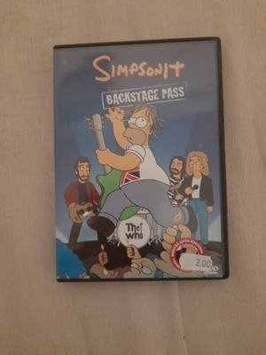 Simpsonit Backstage pass dvd