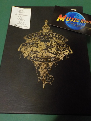 KEITH RICHARDS AND THE X-PENSIVE WINOS UUSI CD+VHS BOX SET