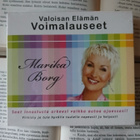 Marika Borg - Valoisan elämän voimalauseet (UUSI CD) - pikkukuva 1