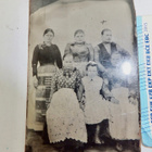 VANHA CDV Valokuva Ferrotyyppi UPEAT Vaatteet 1892 - pikkukuva 1
